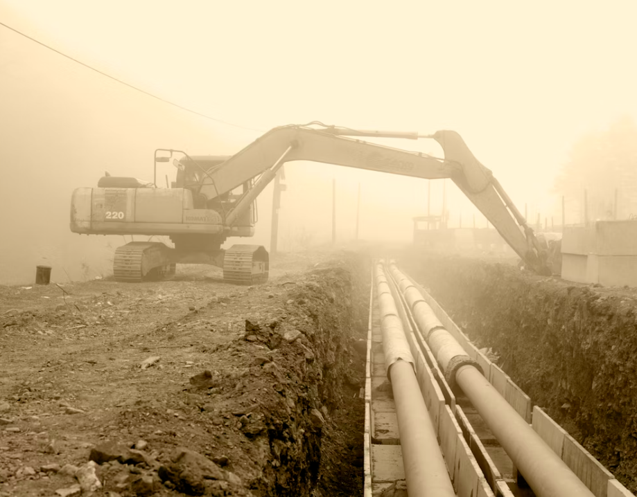man-infra-equipment-pipeline-project